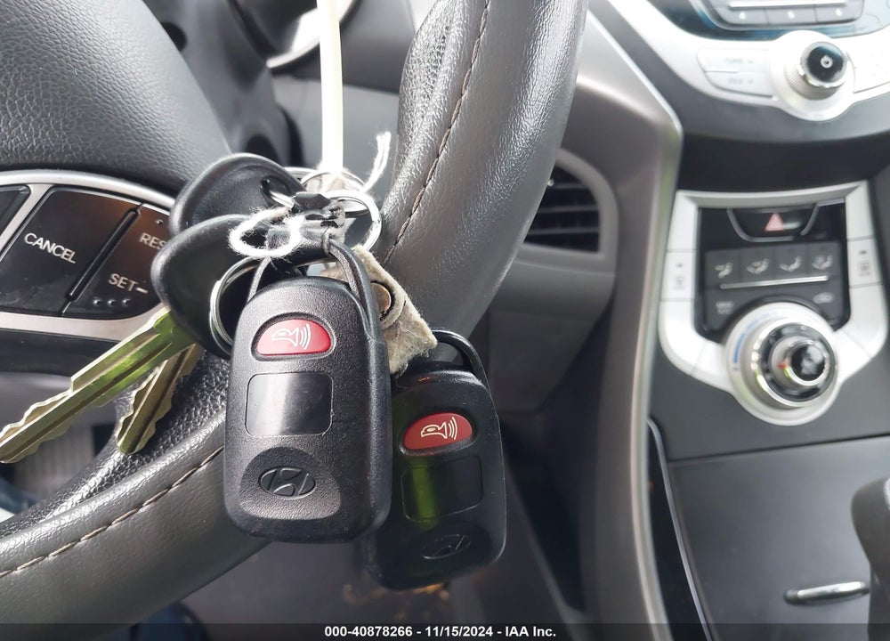 2012 HYUNDAI ELANTRA GLS (ULSAN PLANT) VIN: KMHDH4AEXCU289795