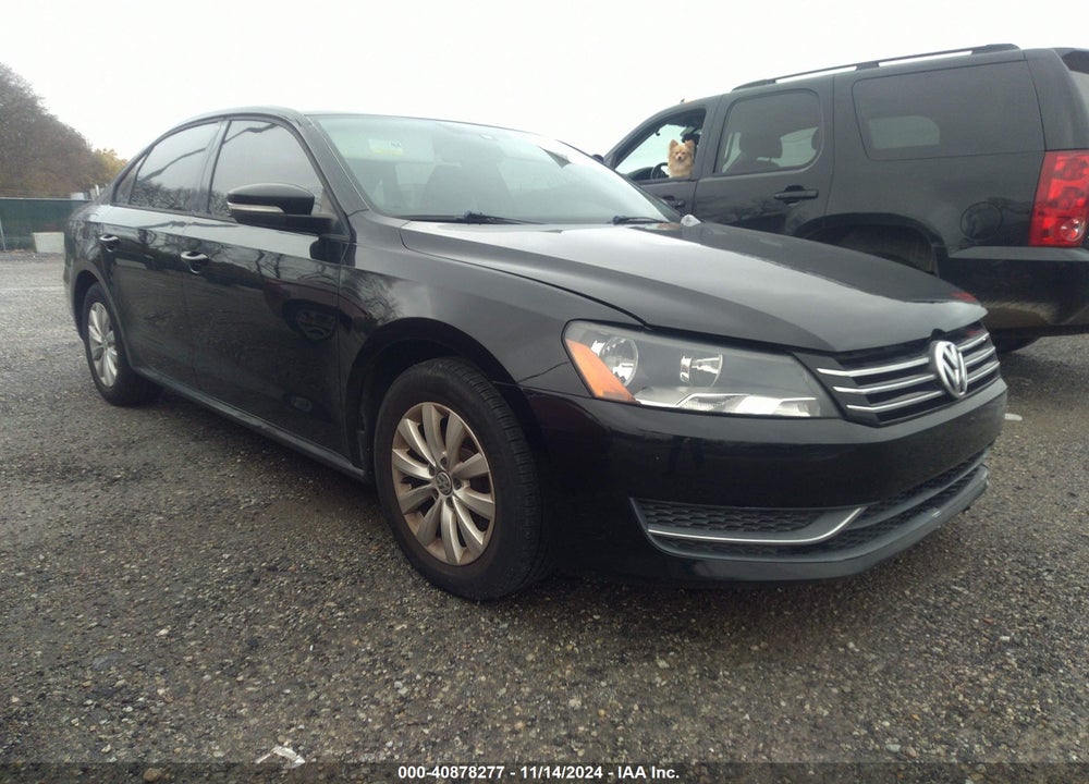 2013 VOLKSWAGEN PASSAT 2.5L S VIN: 1VWAP7A31DC085255