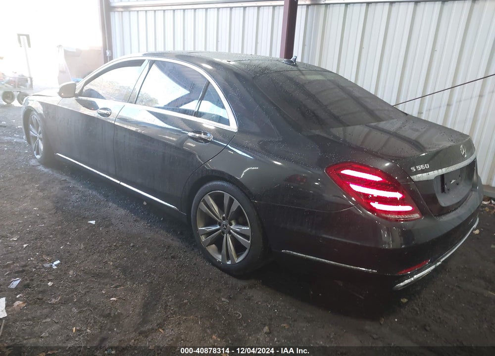 2018 MERCEDES-BENZ S 560 4MATIC VIN: WDDUG8GB0JA383944