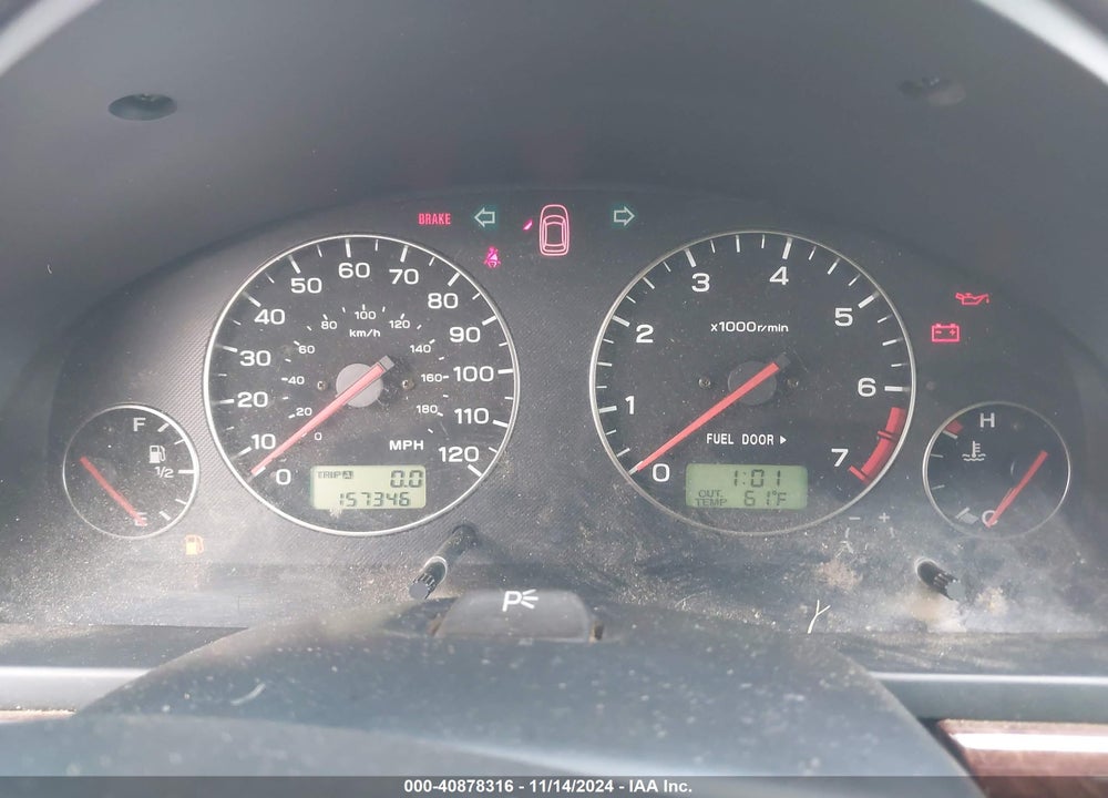 2004 SUBARU OUTBACK VIN: 4S3BH675246634046