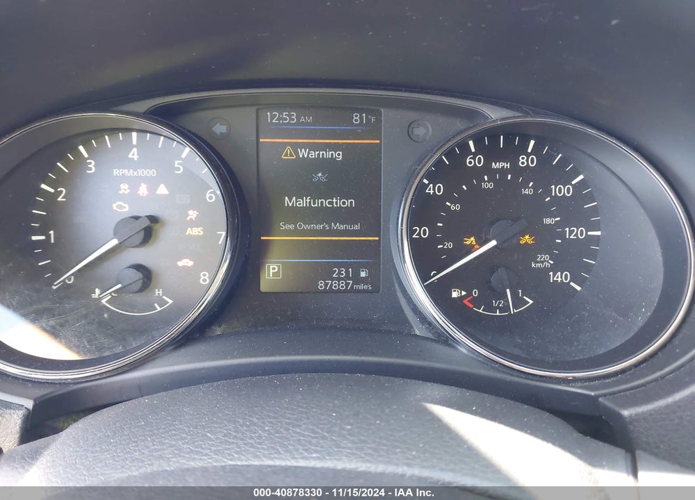 2020 NISSAN ROGUE SPORT SV FWD XTRONIC CVT VIN: JN1BJ1CV0LW258462