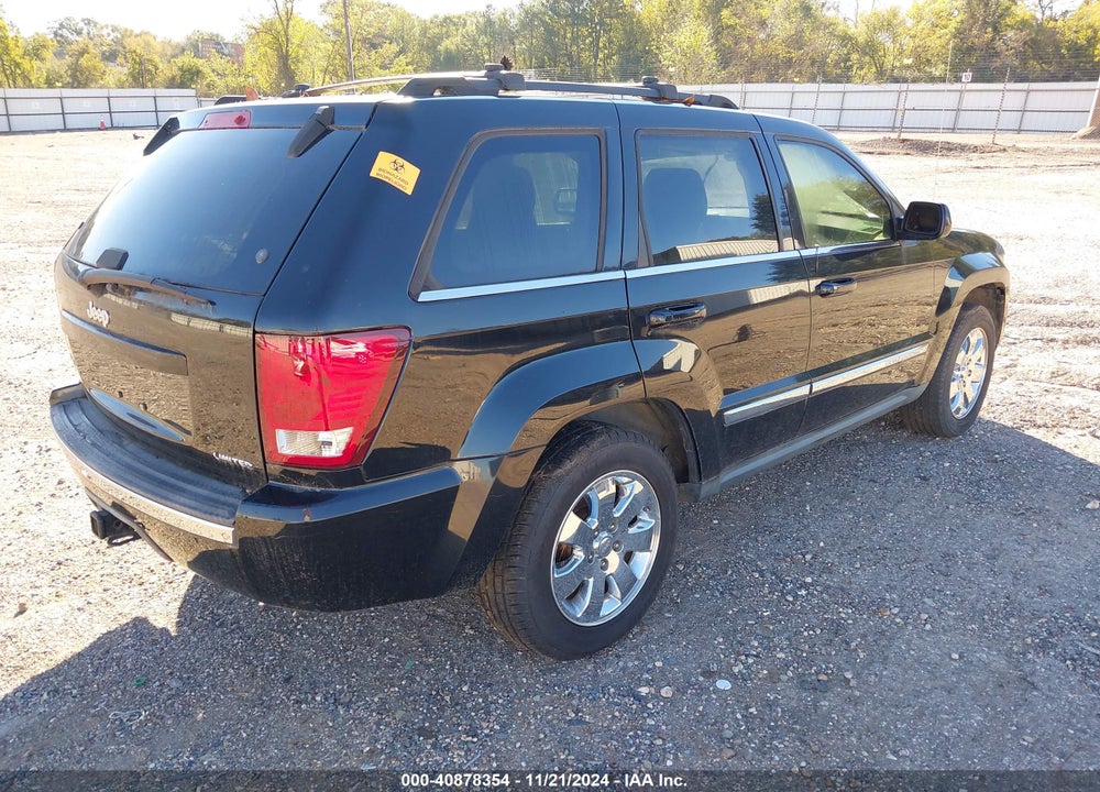 2008 JEEP GRAND CHEROKEE LIMITED VIN: 1J8HR58N98C162878