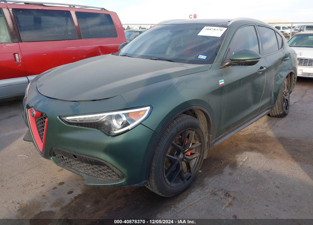 2019 ALFA ROMEO STELVIO AWD VIN: ZASPAKAN1K7C30911