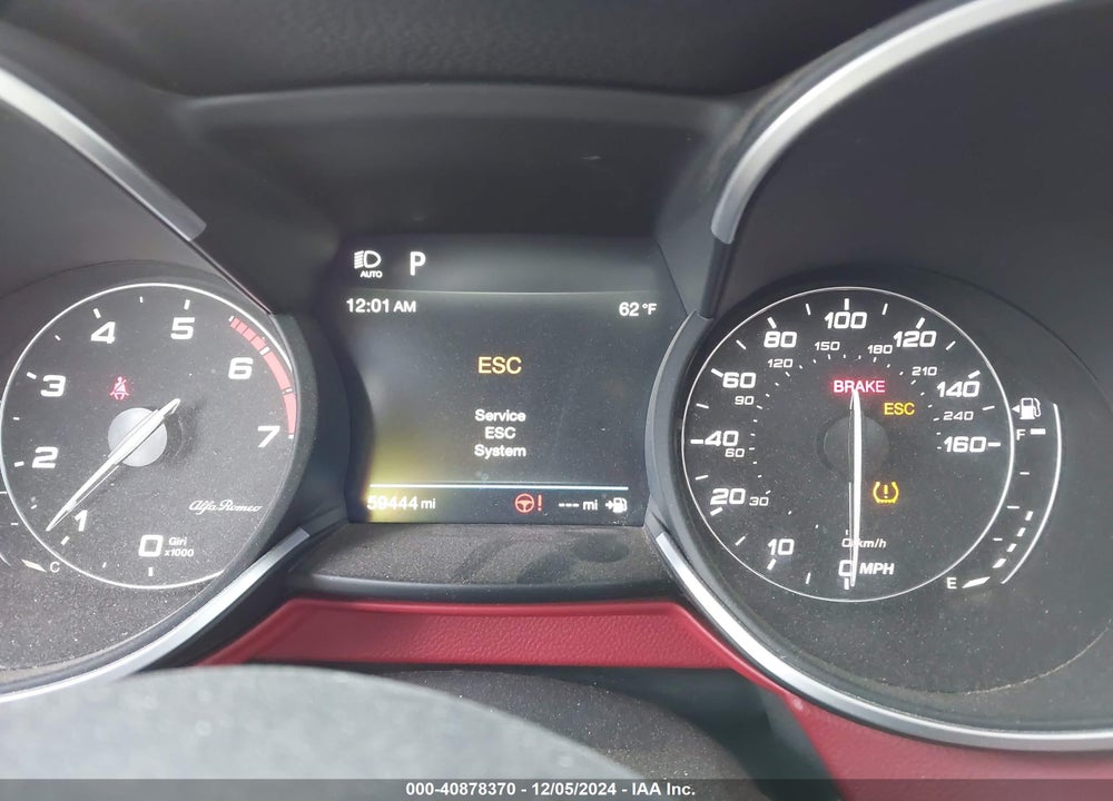 2019 ALFA ROMEO STELVIO AWD VIN: ZASPAKAN1K7C30911