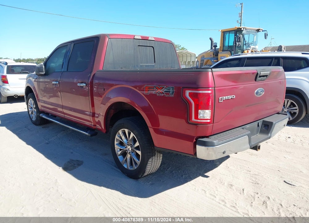 2017 FORD F-150 XLT VIN: 1FTEW1EG3HFC57100