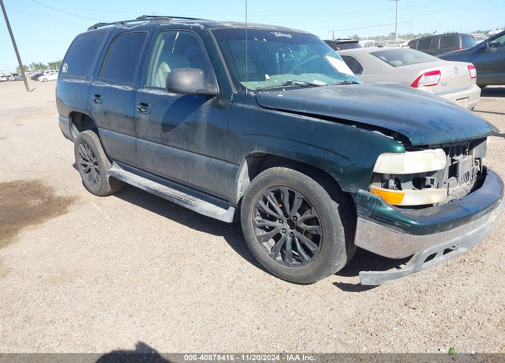 2001 CHEVROLET TAHOE VIN: 1GNEC13T81J152202