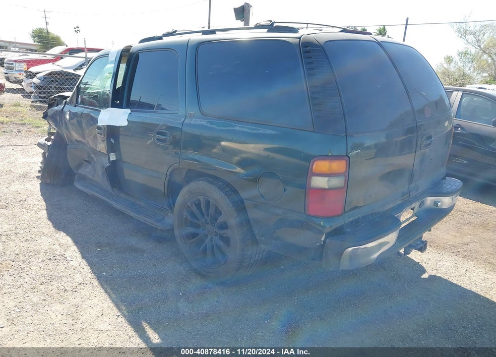 2001 CHEVROLET TAHOE VIN: 1GNEC13T81J152202