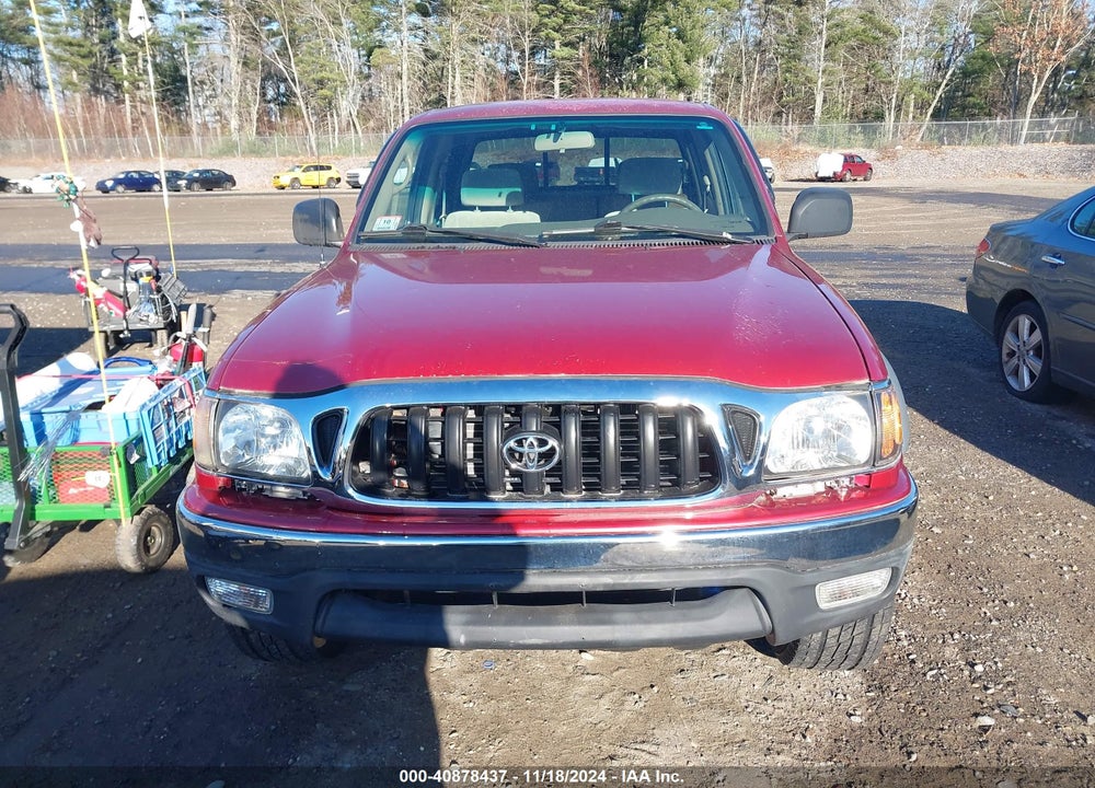2001 TOYOTA TACOMA BASE V6 VIN: 5TEHN72N31Z747700