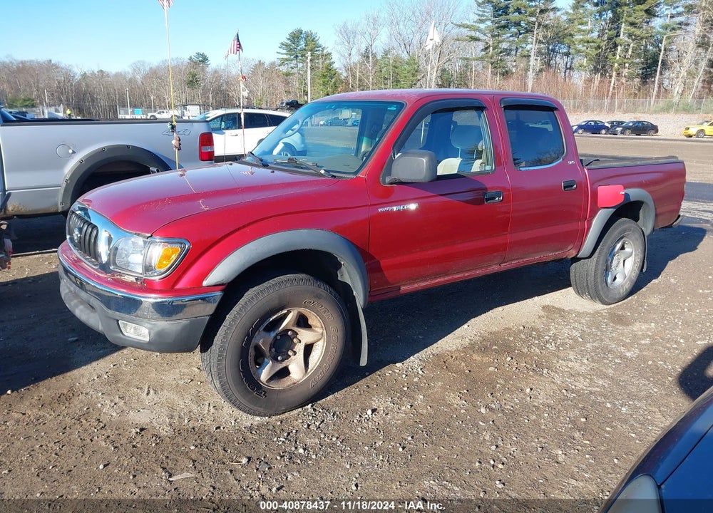 2001 TOYOTA TACOMA BASE V6 VIN: 5TEHN72N31Z747700
