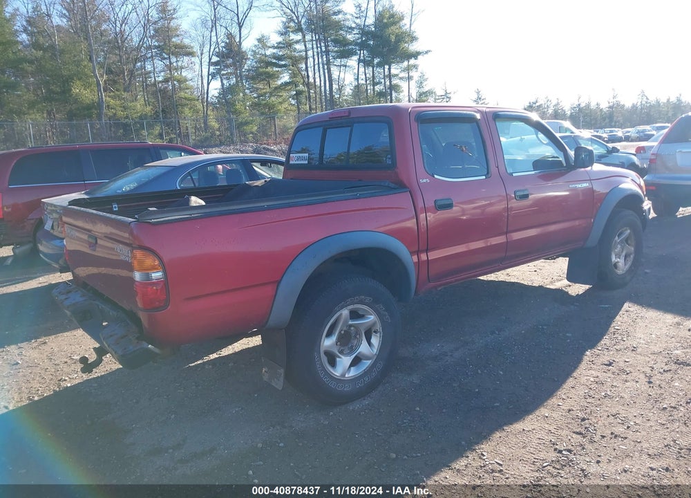 2001 TOYOTA TACOMA BASE V6 VIN: 5TEHN72N31Z747700