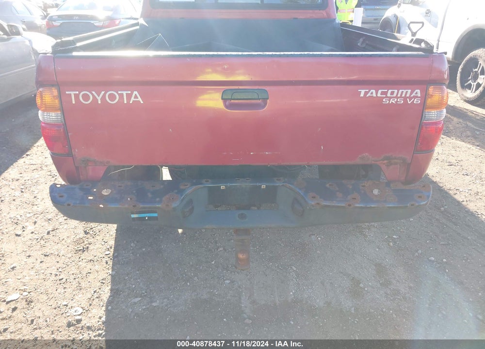 2001 TOYOTA TACOMA BASE V6 VIN: 5TEHN72N31Z747700