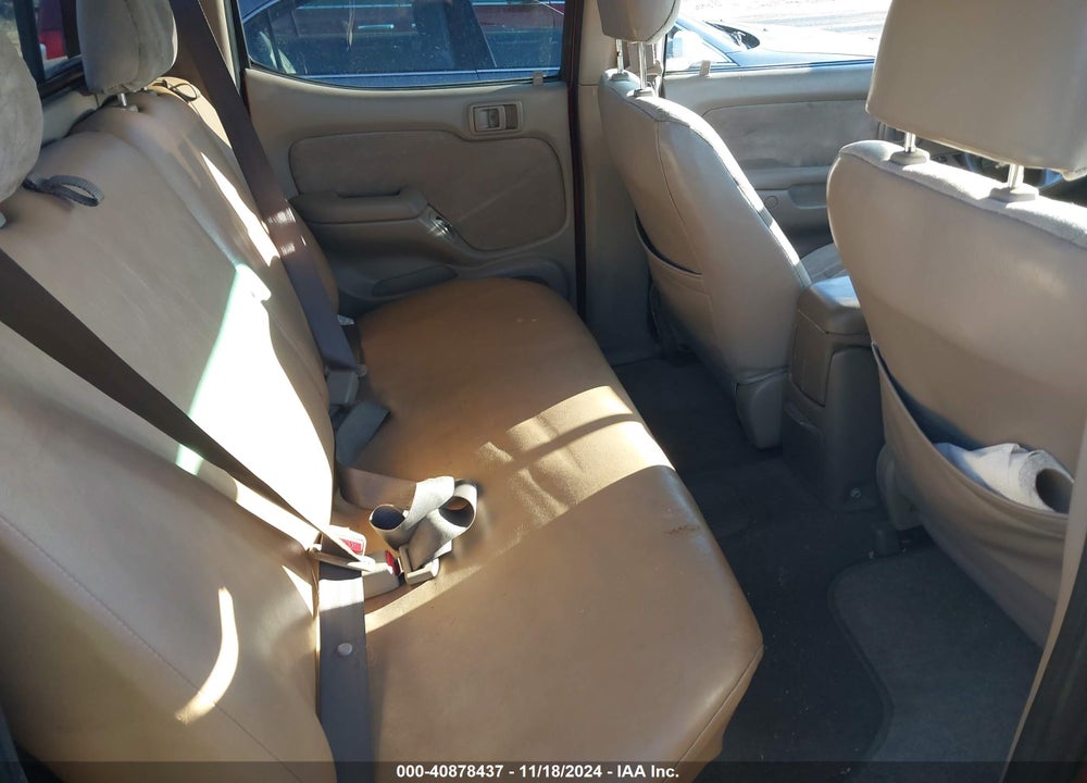 2001 TOYOTA TACOMA BASE V6 VIN: 5TEHN72N31Z747700