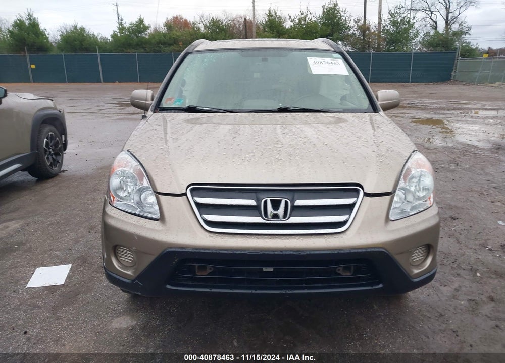 2006 HONDA CR-V SE VIN: SHSRD789X6U428474