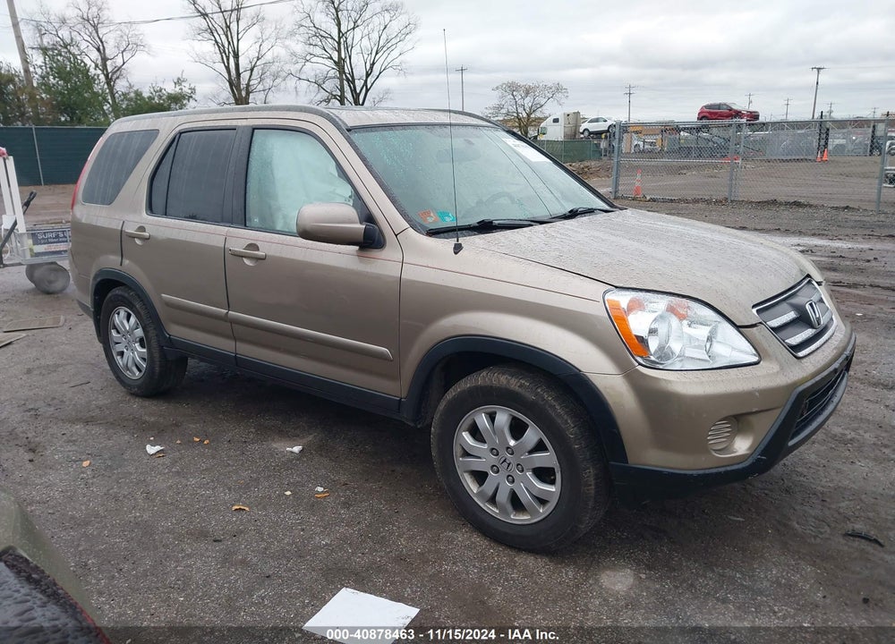 2006 HONDA CR-V SE VIN: SHSRD789X6U428474