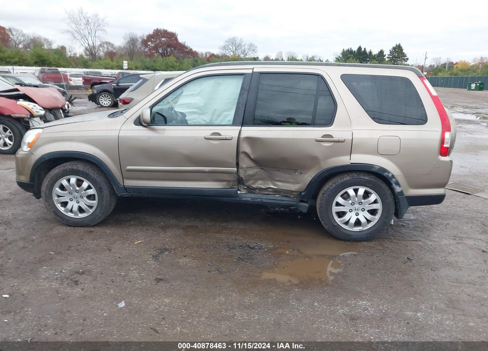 2006 HONDA CR-V SE VIN: SHSRD789X6U428474