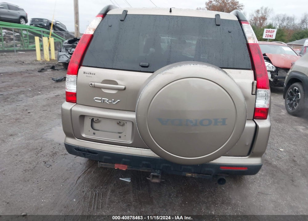 2006 HONDA CR-V SE VIN: SHSRD789X6U428474