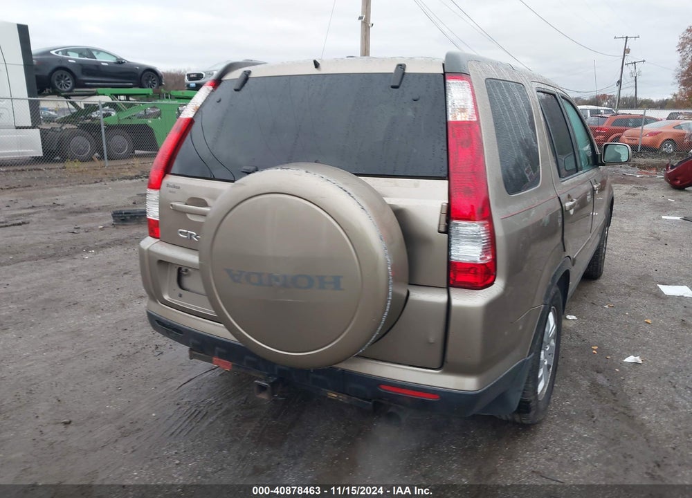 2006 HONDA CR-V SE VIN: SHSRD789X6U428474
