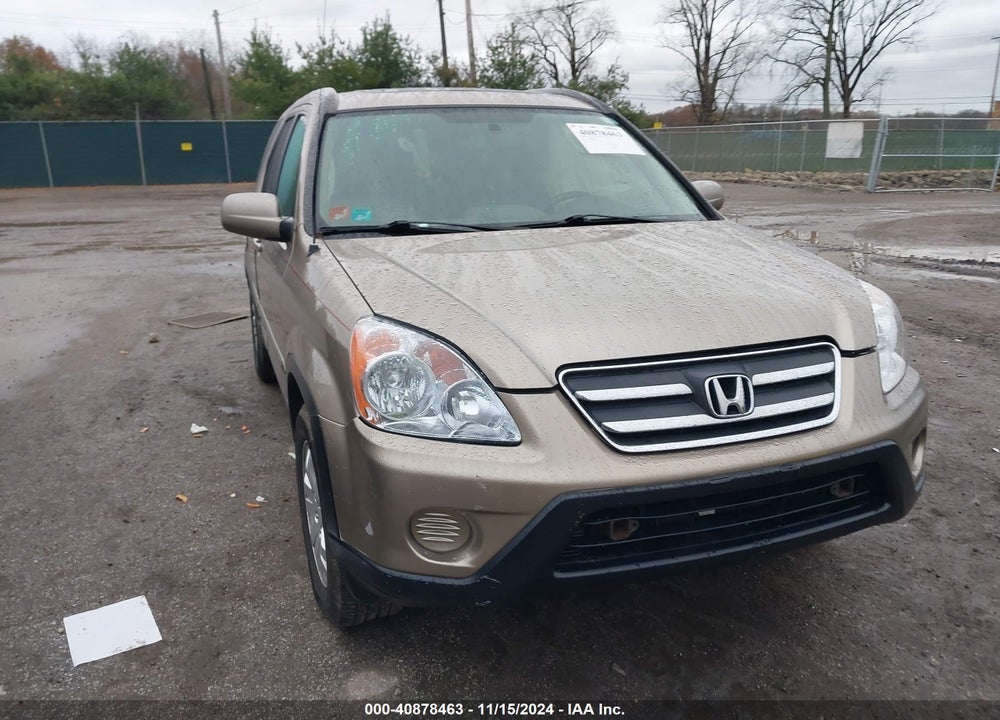 2006 HONDA CR-V SE VIN: SHSRD789X6U428474
