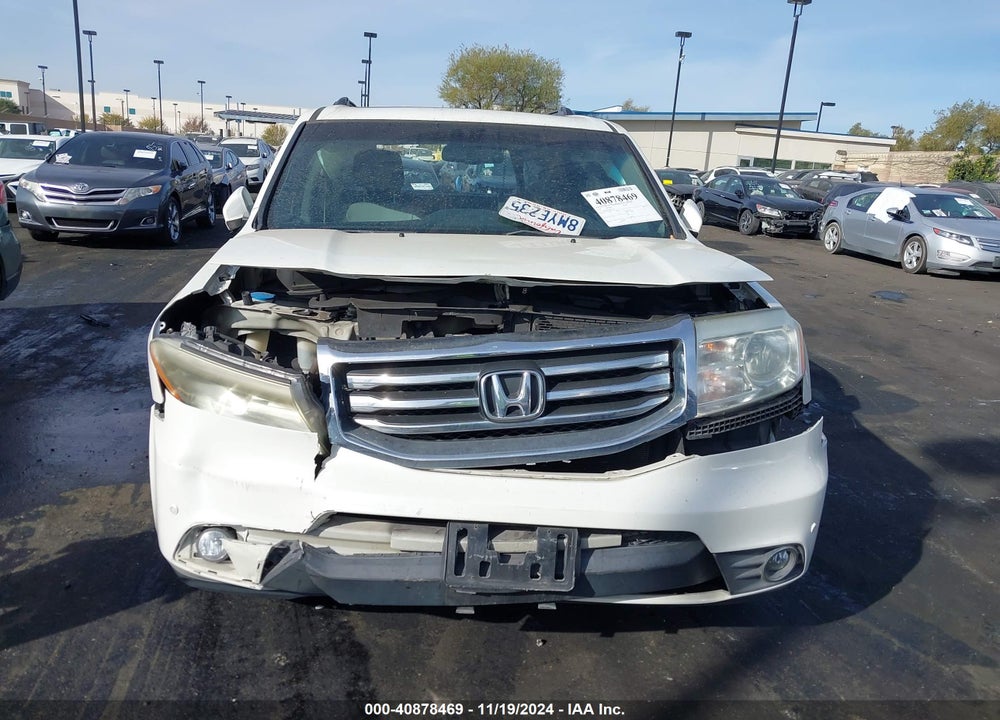 2014 HONDA PILOT TOURING VIN: 5FNYF4H92EB027303