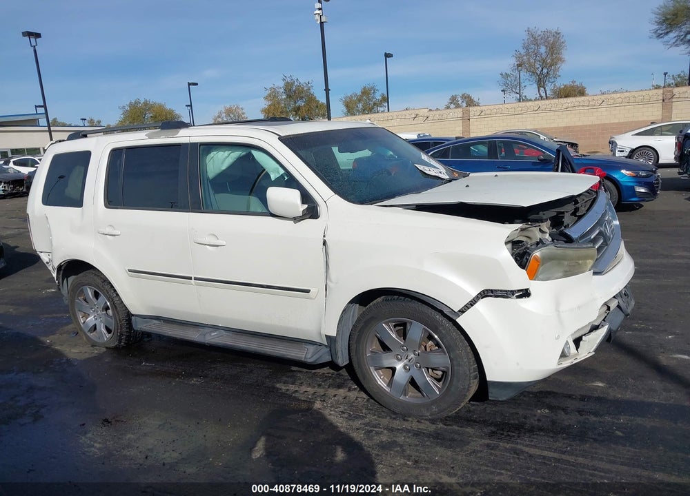 2014 HONDA PILOT TOURING VIN: 5FNYF4H92EB027303