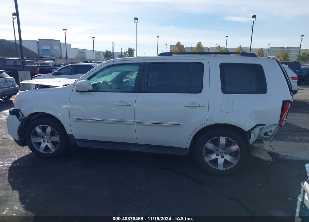 2014 HONDA PILOT TOURING VIN: 5FNYF4H92EB027303