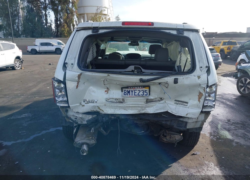 2014 HONDA PILOT TOURING VIN: 5FNYF4H92EB027303