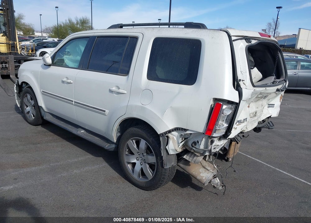 2014 HONDA PILOT TOURING VIN: 5FNYF4H92EB027303
