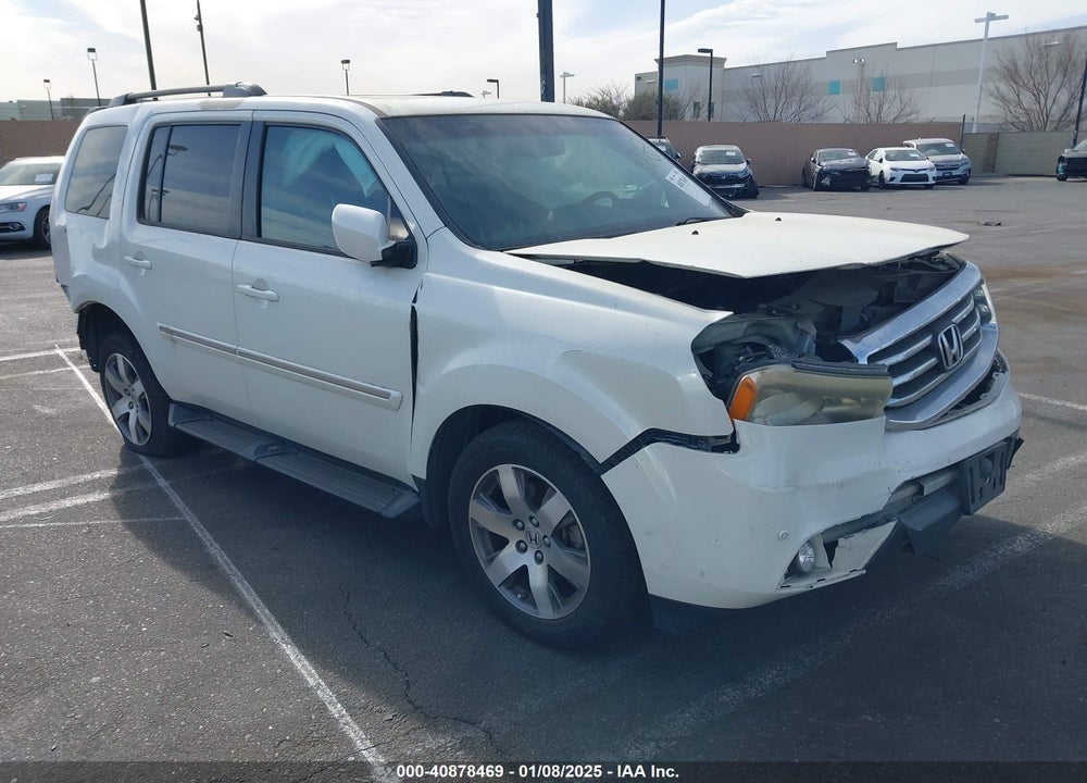 2014 HONDA PILOT TOURING VIN: 5FNYF4H92EB027303