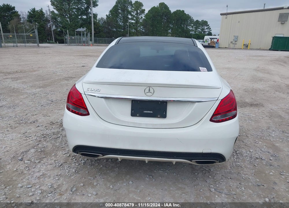 2017 MERCEDES-BENZ C 300 LUXURY/SPORT VIN: 55SWF4JB3HU215884