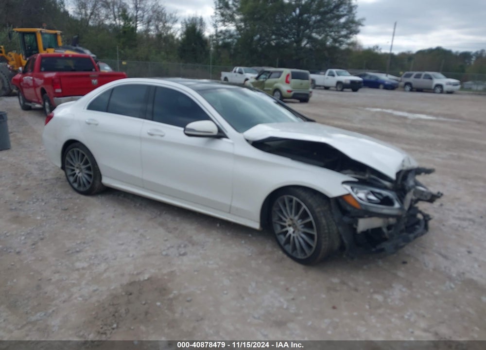 2017 MERCEDES-BENZ C 300 LUXURY/SPORT VIN: 55SWF4JB3HU215884