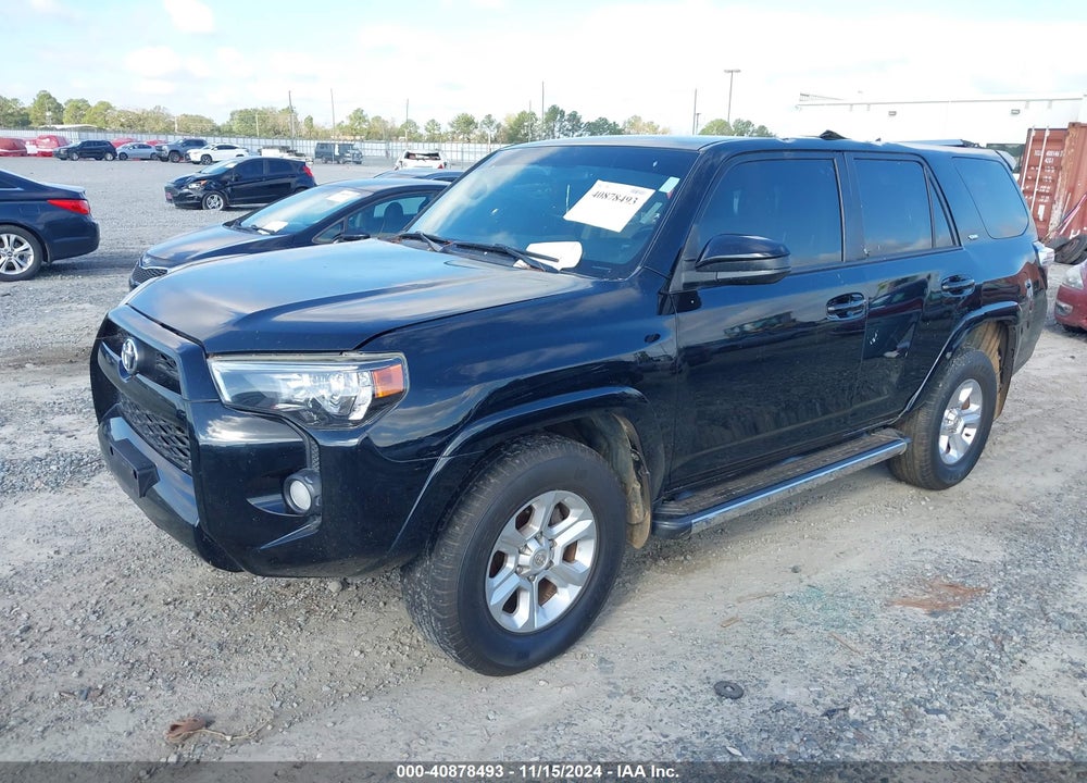 2018 TOYOTA 4RUNNER SR5 VIN: JTEBU5JR5J5581096