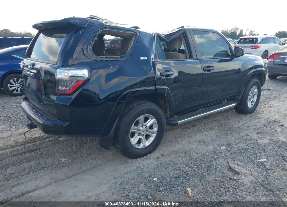 2018 TOYOTA 4RUNNER SR5 VIN: JTEBU5JR5J5581096
