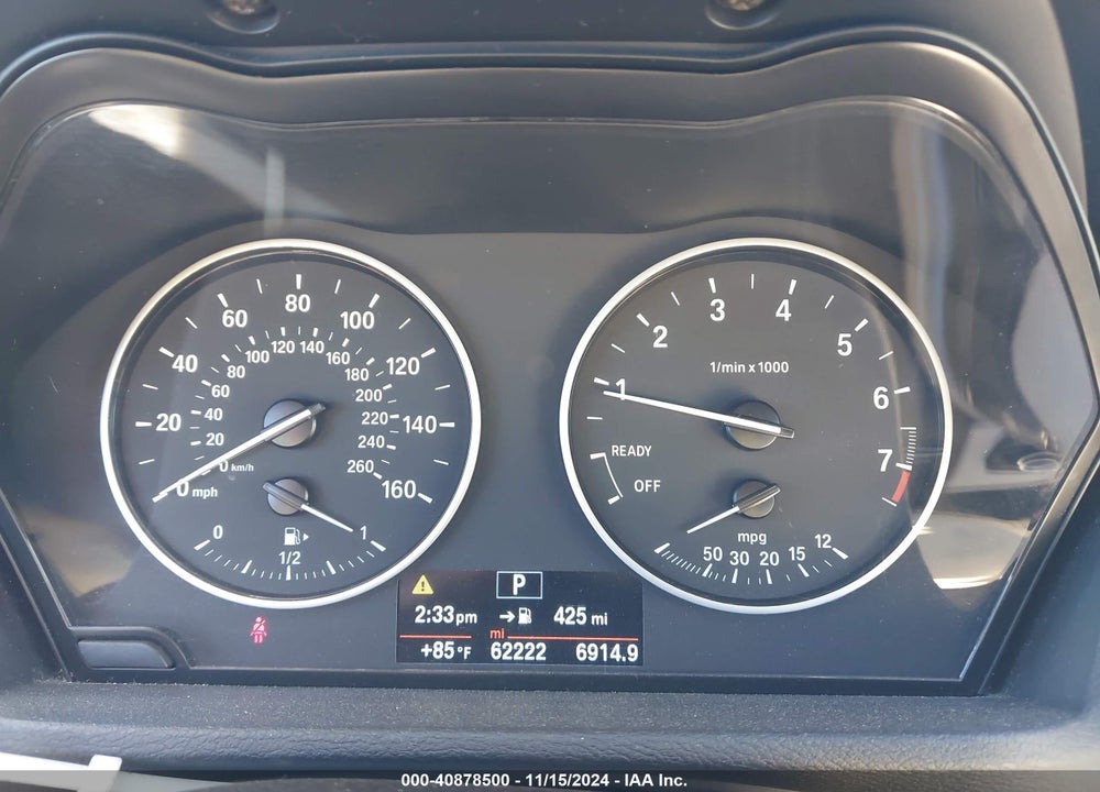 2017 BMW X1 SDRIVE28I VIN: WBXHU7C36H5H38038