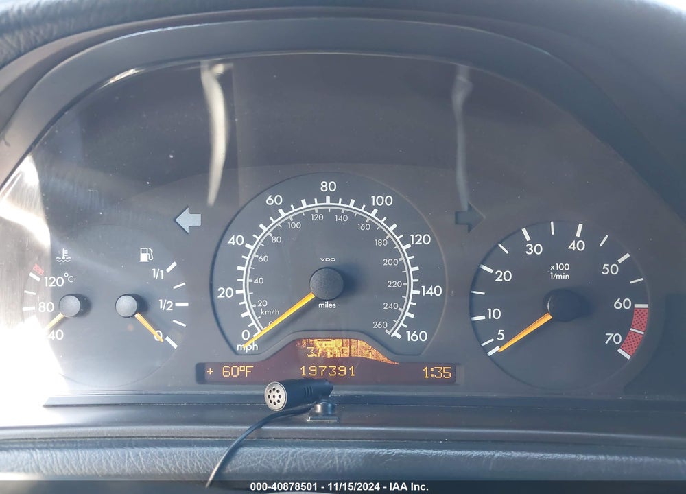 1999 MERCEDES-BENZ CLK-CLASS BASE A5 VIN: WDBLK65G6XT003833