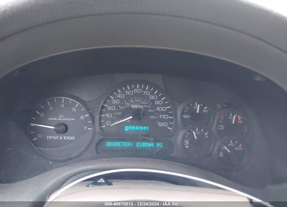2002 OLDSMOBILE BRAVADA VIN: 1GHDT13S022395942