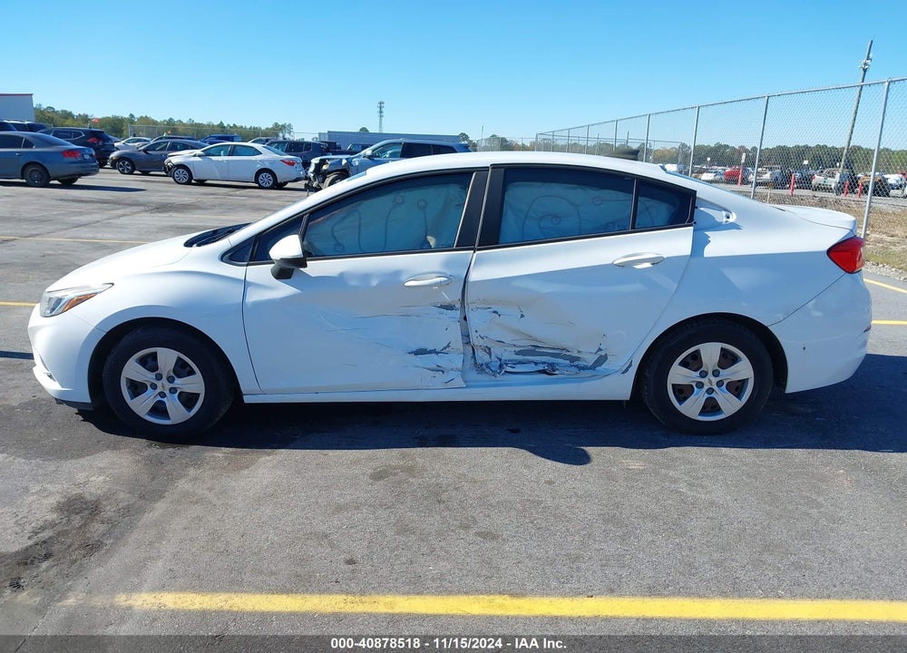 2018 CHEVROLET CRUZE LS AUTO VIN: 1G1BC5SM4J7196040