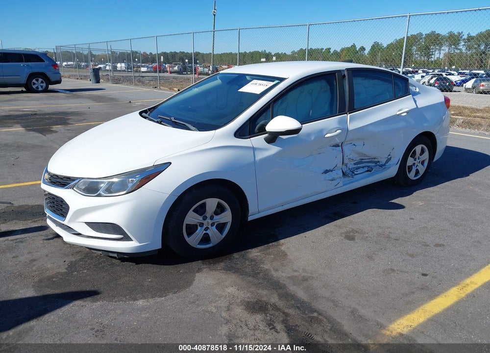2018 CHEVROLET CRUZE LS AUTO VIN: 1G1BC5SM4J7196040