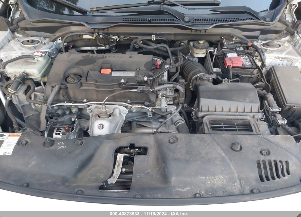 2018 HONDA CIVIC EX VIN: 2HGFC2F77JH512399
