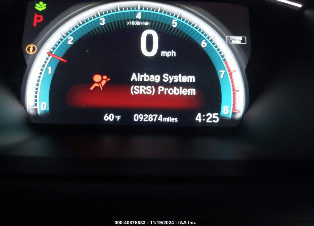2018 HONDA CIVIC EX VIN: 2HGFC2F77JH512399