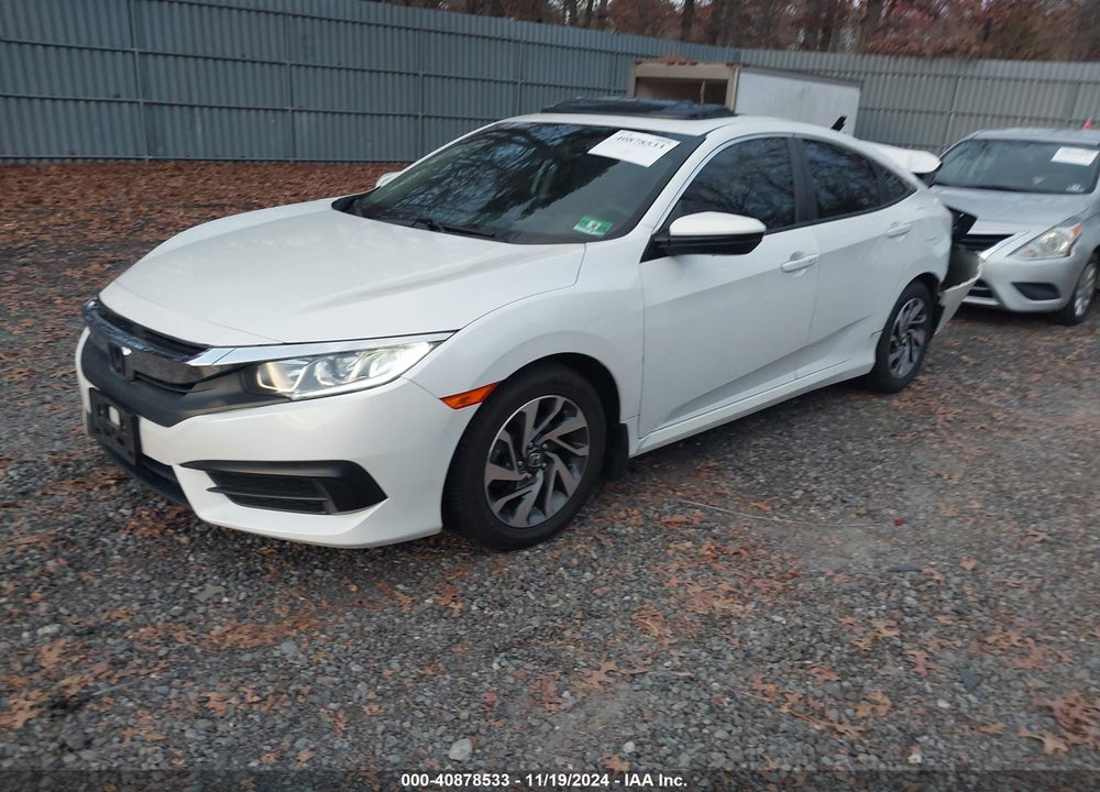2018 HONDA CIVIC EX VIN: 2HGFC2F77JH512399