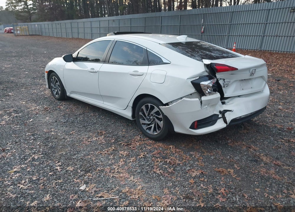 2018 HONDA CIVIC EX VIN: 2HGFC2F77JH512399