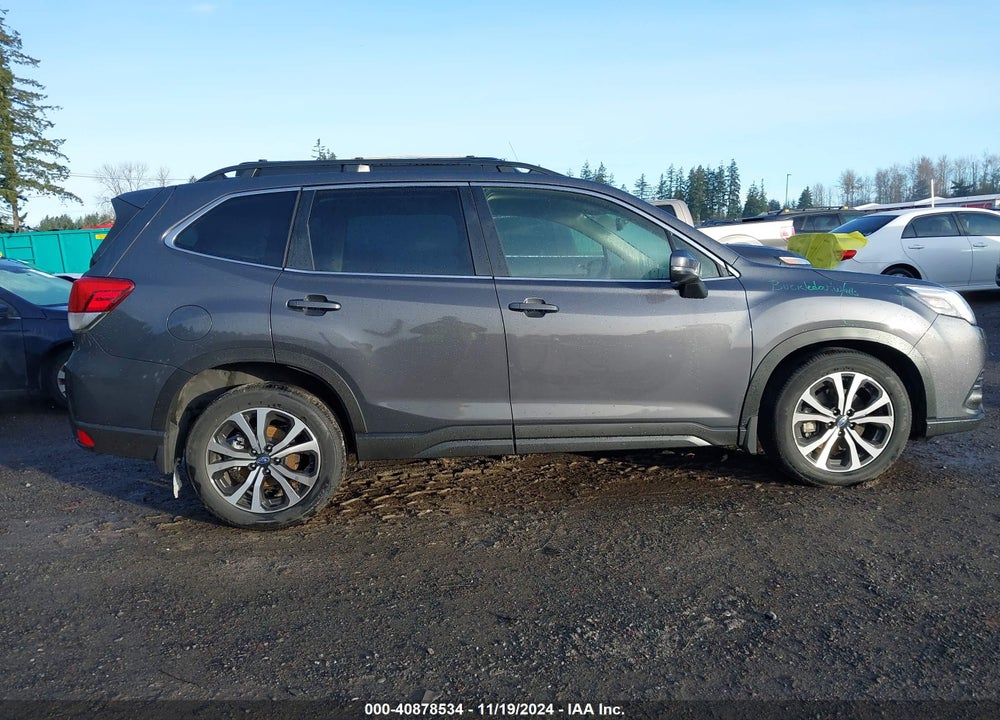 2022 SUBARU FORESTER LIMITED VIN: JF2SKAPC8NH521955
