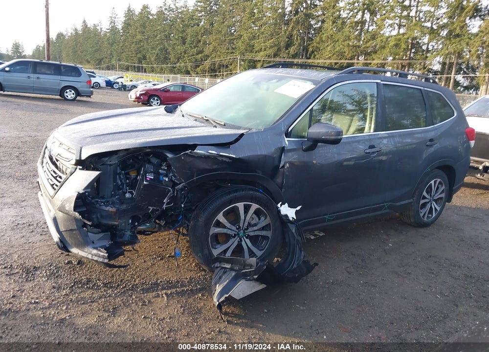 2022 SUBARU FORESTER LIMITED VIN: JF2SKAPC8NH521955