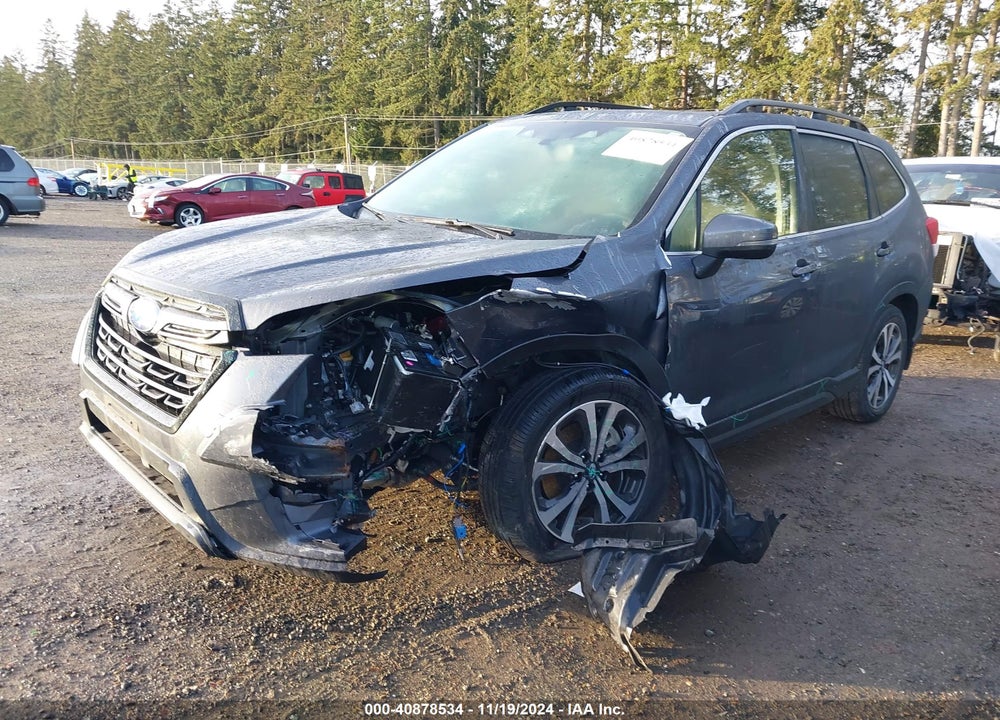 2022 SUBARU FORESTER LIMITED VIN: JF2SKAPC8NH521955