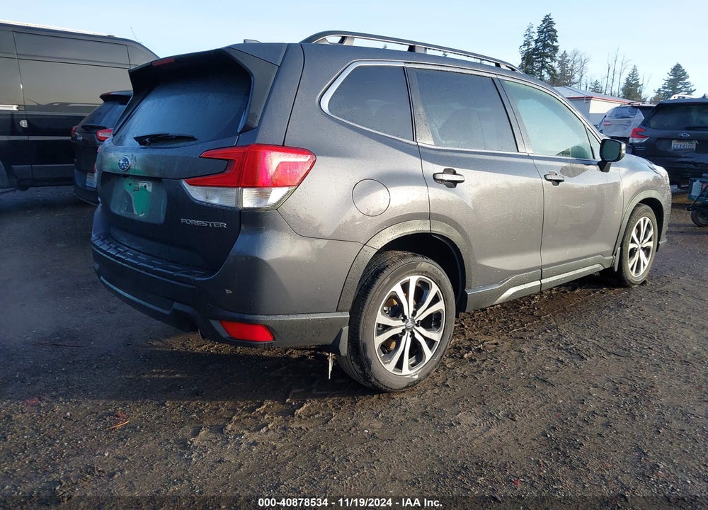 2022 SUBARU FORESTER LIMITED VIN: JF2SKAPC8NH521955