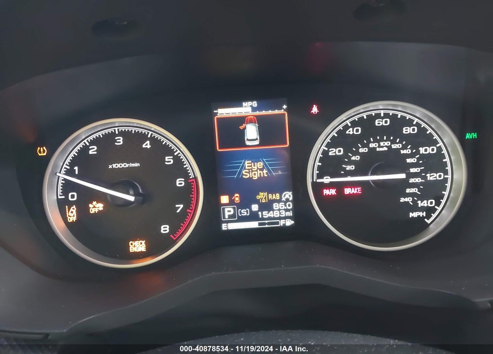2022 SUBARU FORESTER LIMITED VIN: JF2SKAPC8NH521955