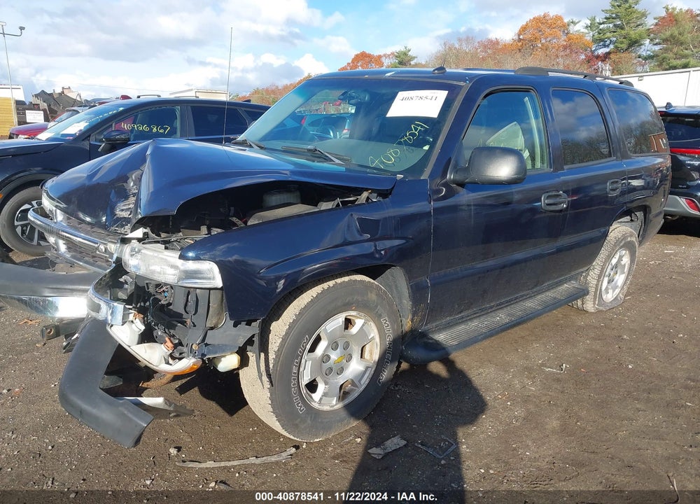 2005 CHEVROLET TAHOE LS VIN: 1GNEK13T55J222764