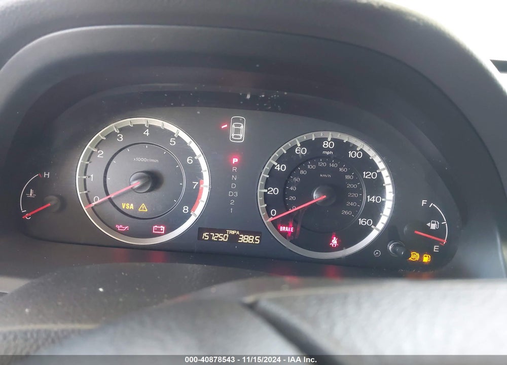 2010 HONDA ACCORD 2.4 LX-P VIN: 1HGCP2F4XAA009980