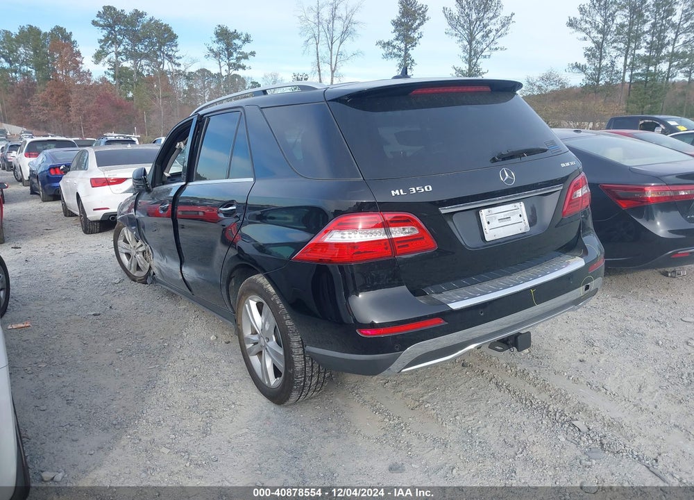 2012 MERCEDES-BENZ ML 350 BLUETEC 4MATIC VIN: 4JGDA2EB3CA082689