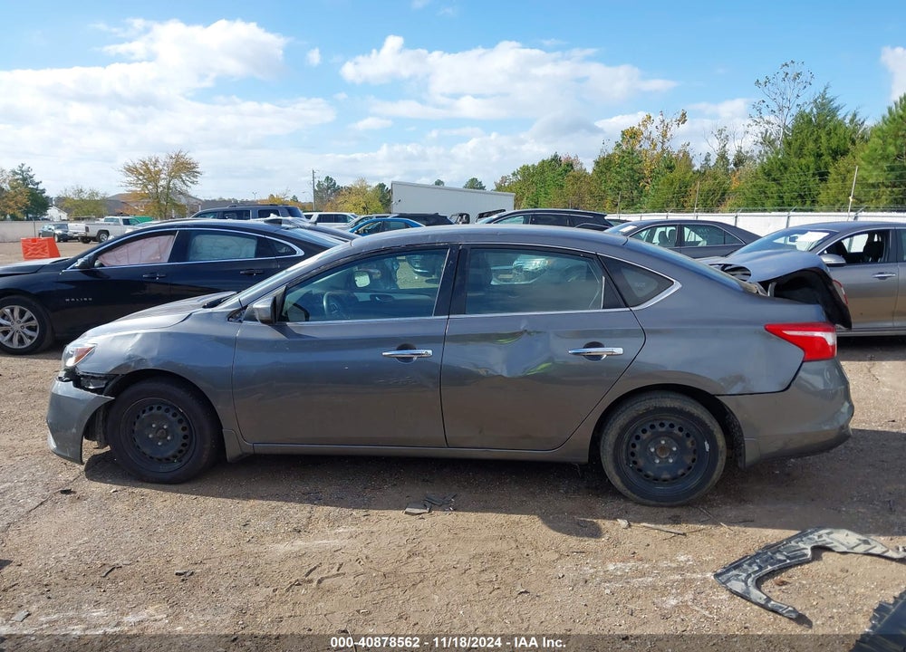 2019 NISSAN SENTRA S VIN: 3N1AB7AP4KY395928